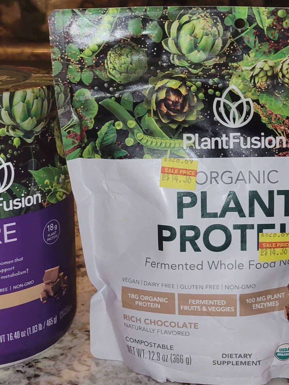 PlantFusion Organic Plant Protein - Rich Chocolate